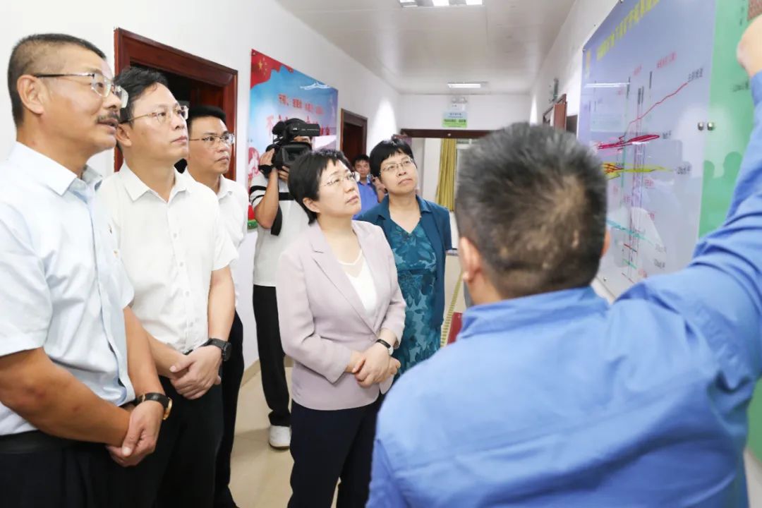 海南省委常委苗延红到菠菜担保网调研